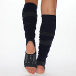 BE FREE Stirrup Grip Leg Warmers Socks (Night) WOMAN
