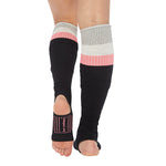 BE PATIENT Stirrup Grip Leg Warmers Socks WOMAN